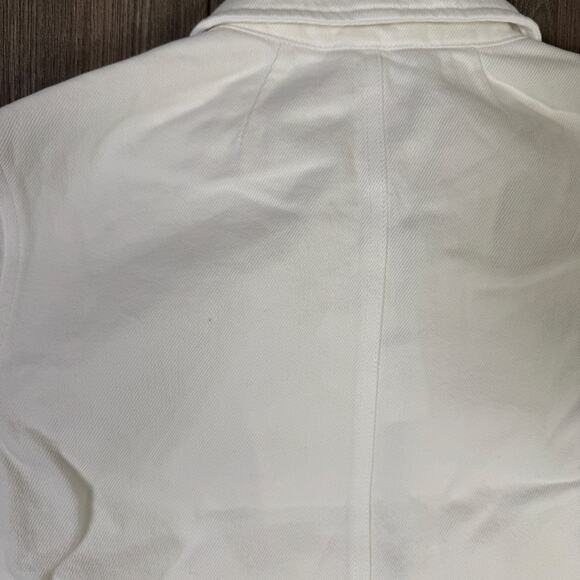 J Crew Short Barn Cotton Twill Cropped Zip Jacket US Women's XS - Picture 7 of 8